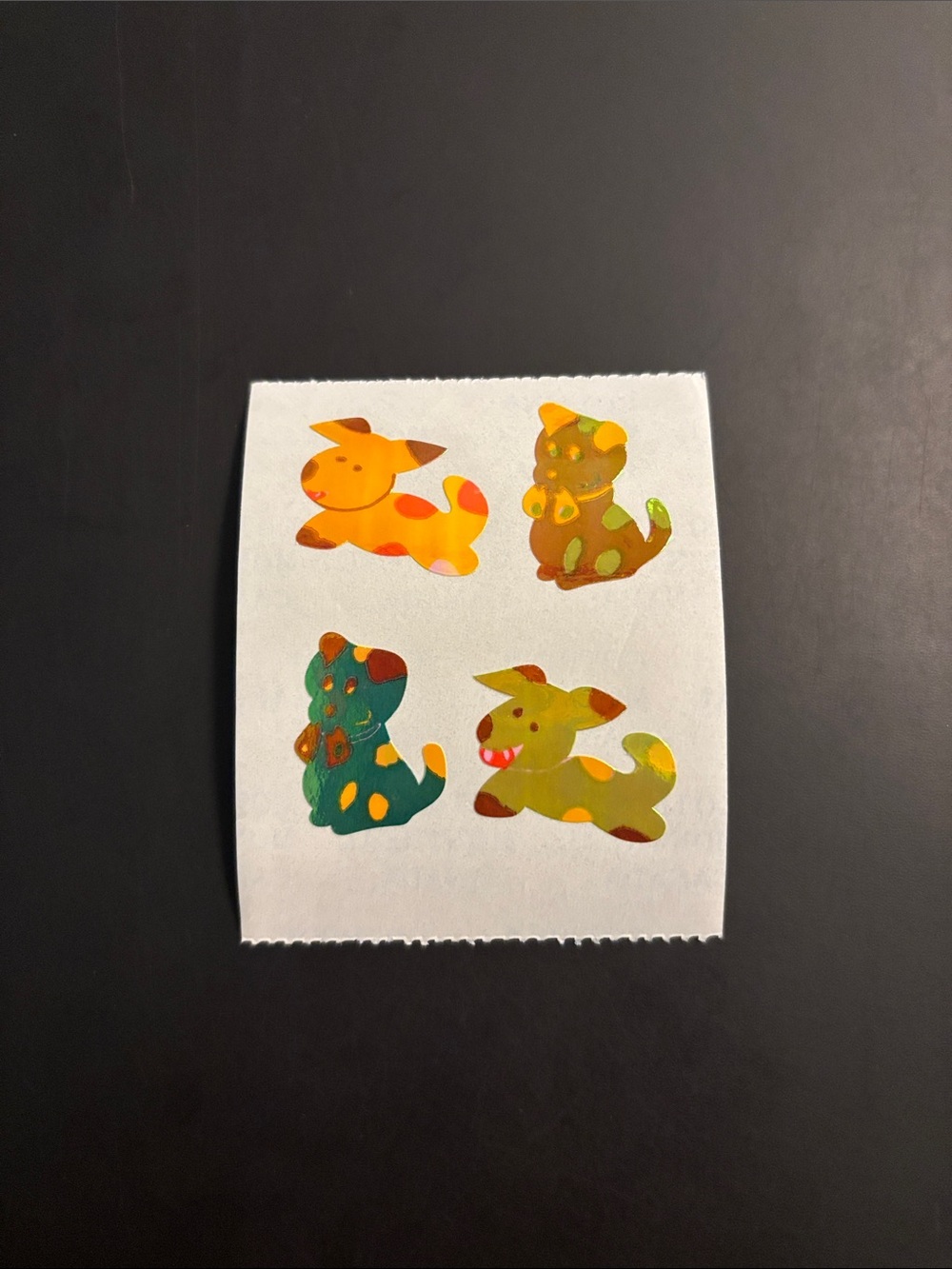 Cotrin Puppies Pearly Sticker Mod Vintage 80's